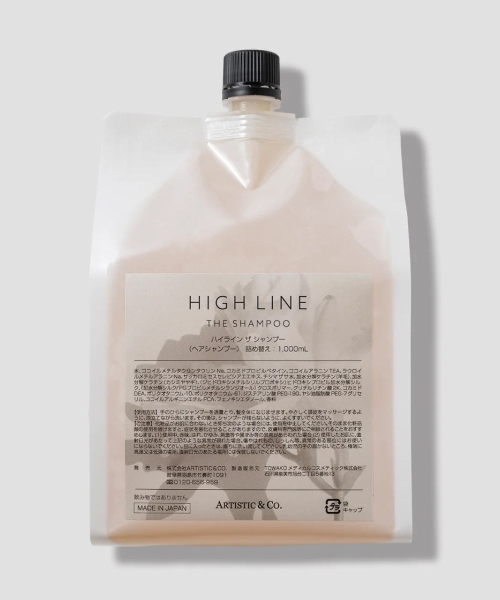HIGH LINE The Shampoo, 1000 мл (рефіл)